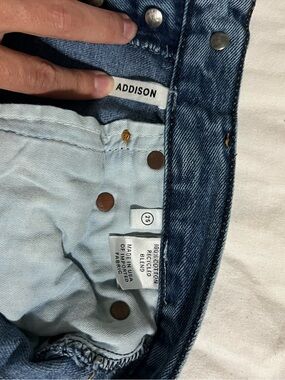 GRLFRND Addison Skinny Jeans in Medium Blue